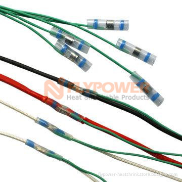Heat Shrink Solder Ring Shield Terminator/wire splice BH-STC